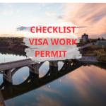 CHECKLIST VISA WORK PERMIT